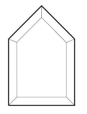 4-3/16"X 6-9/32" House Bevel -Single